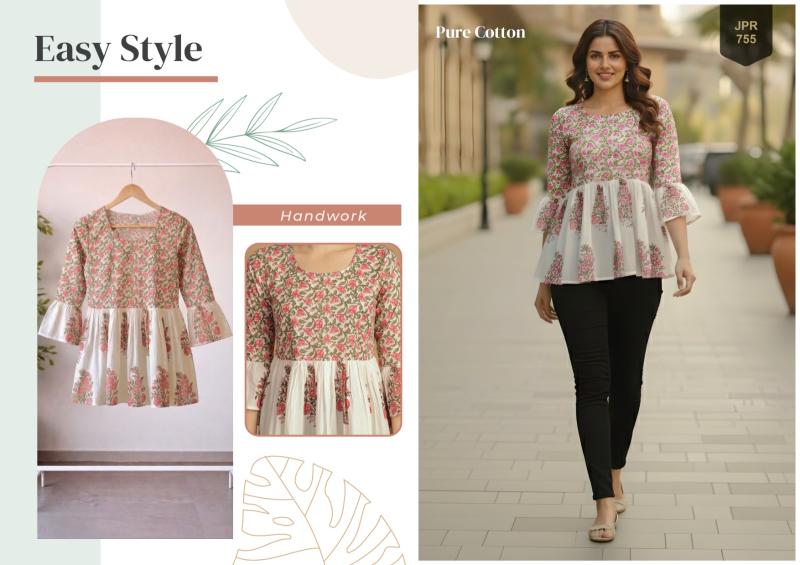 Rajnandini aaradhya vol-21 stitched kurtis wholesale